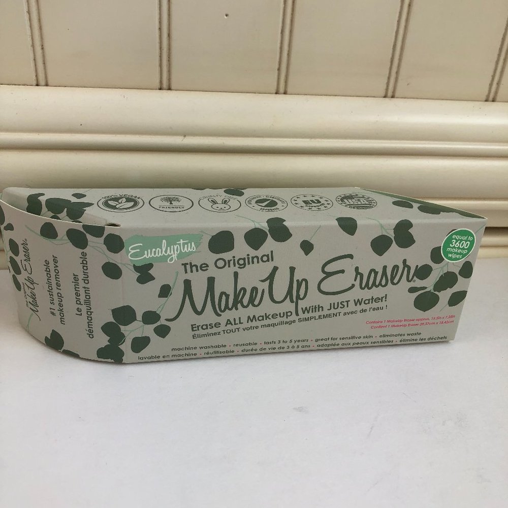 NEW - The Original Makeup Eraser - Eucalyptus Print Beauty Wellness Fairy